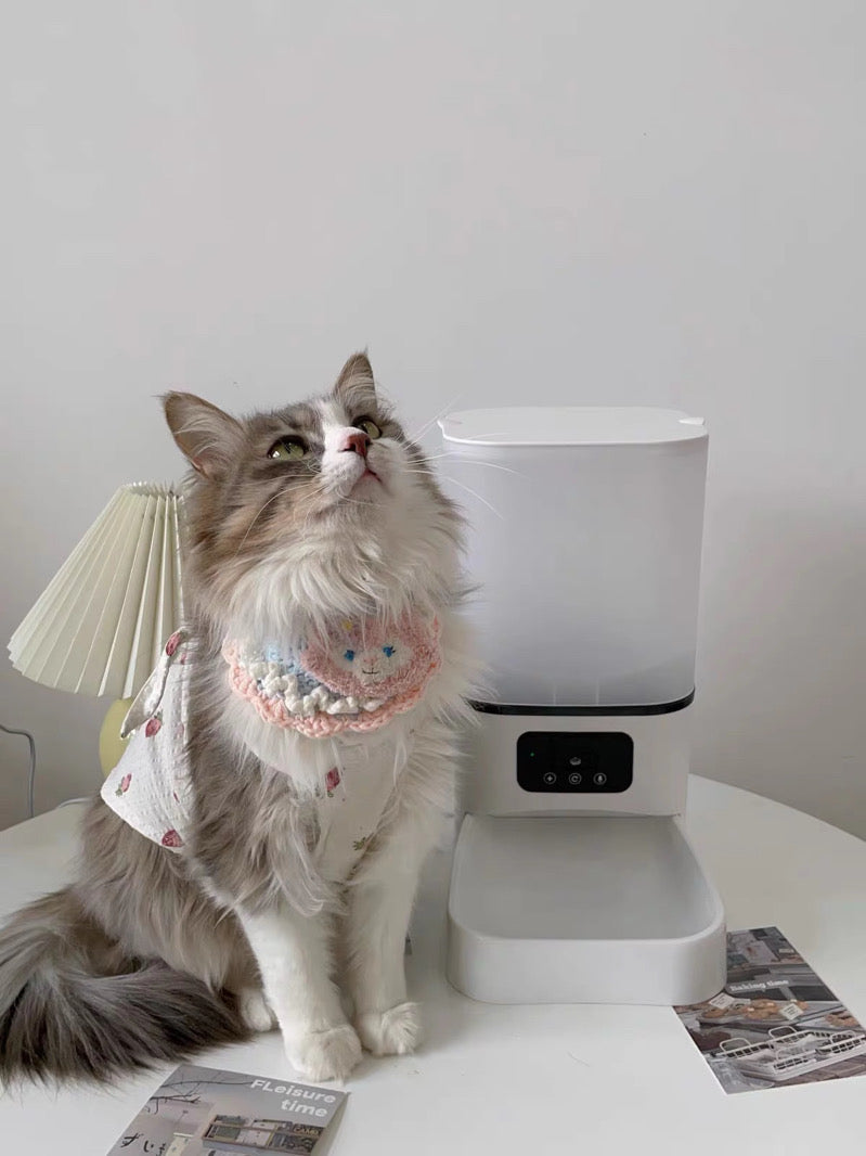 PatiPattes Smart 4L - Distributeur Croquettes WiFi Multi-Bols Chat & Chien