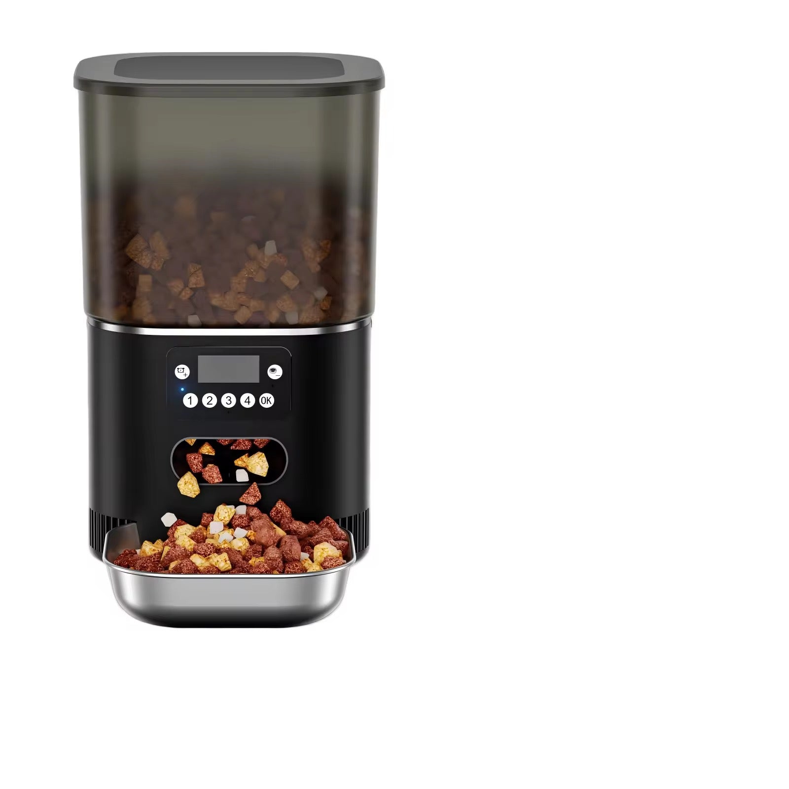 PatiPattes Smart 4L - Distributeur Croquettes WiFi Multi-Bols Chat & Chien
