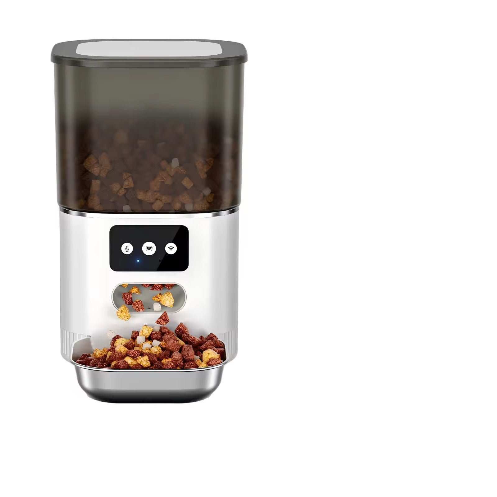 PatiPattes Smart 4L - Distributeur Croquettes WiFi Multi-Bols Chat & Chien